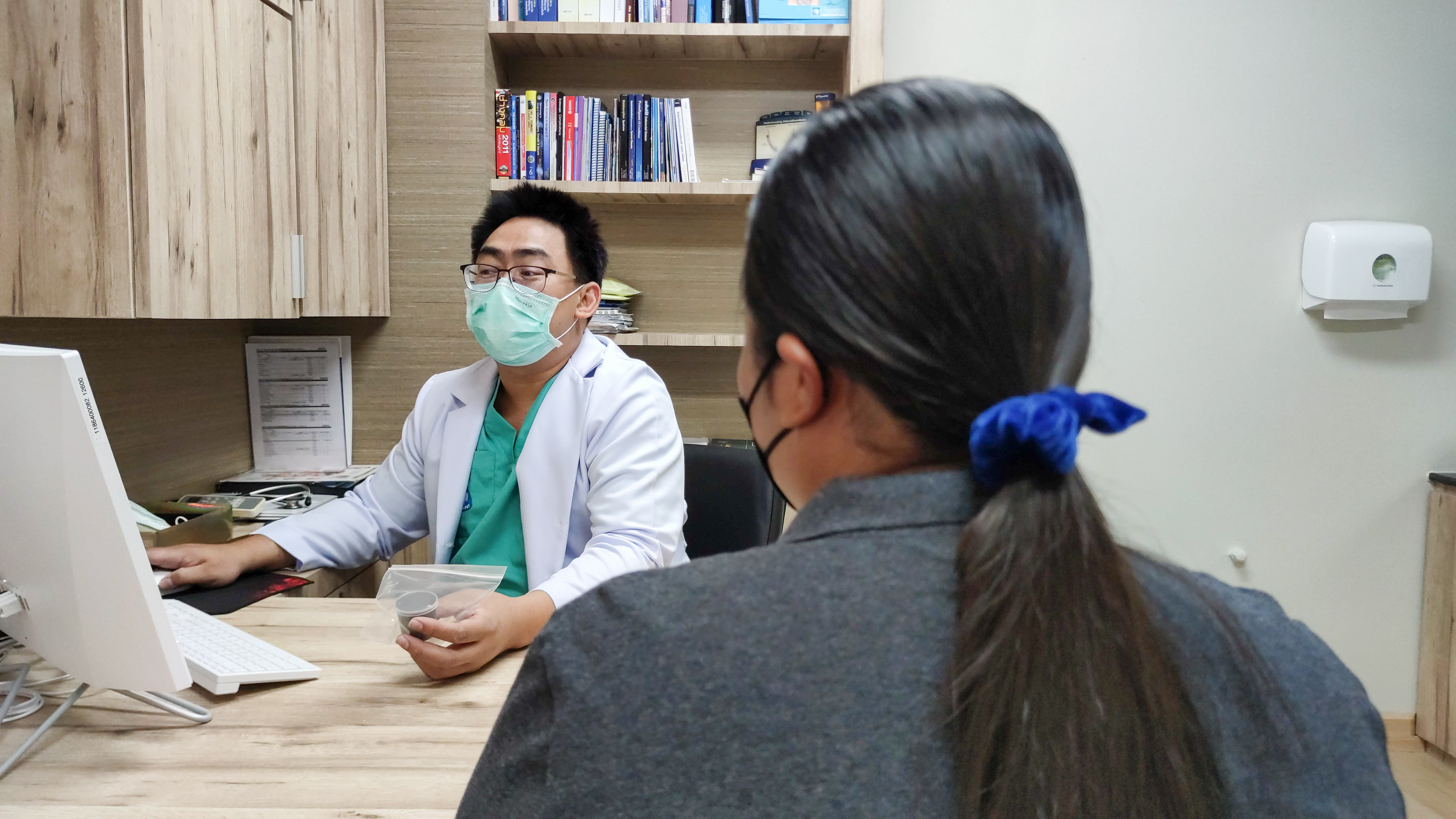 ห้องตรวจคลินิกทางเดินอาหารและตับ