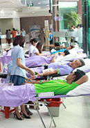 กิจกรรมบริจาคโลหิต ครั้งที่ 2/2559