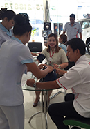 ตรวจสุขภาพพนักงาน อีซูซุ 2559