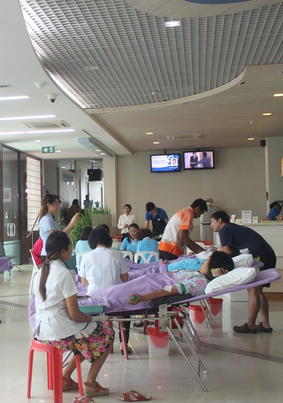ภาพบรรยากาศกิจกรรมบริจาคโลหิต ครั้งที่ 3/2559