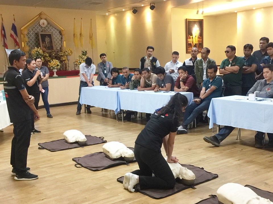 ภาพกิจกรรมอบรม BLS