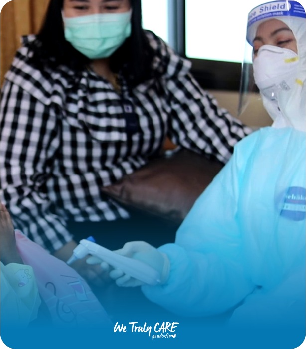 เราพร้อมดูแลผู้ป่วยเด็กที่ติดเชื้อโควิด-19 ให้ได้รับการดูแลและรักษาด้วยความใส่ใจ